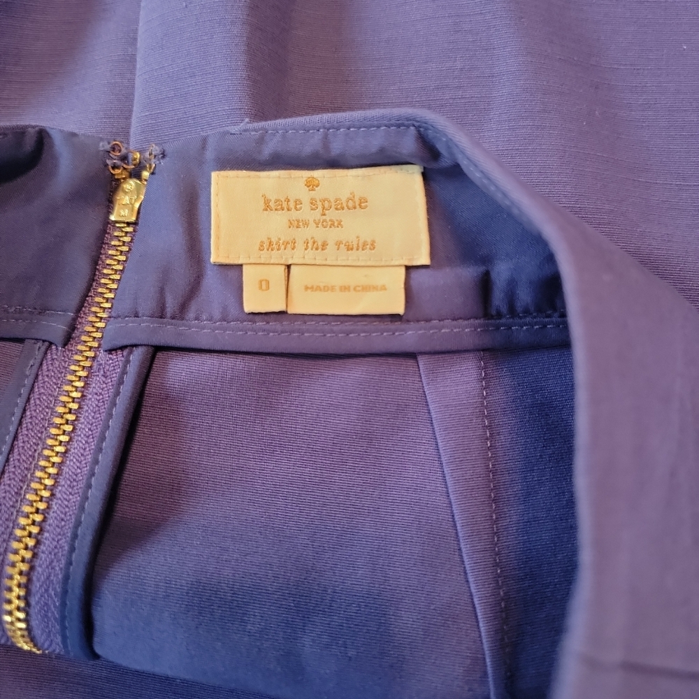 Purple Kate Spade Skirt - Picture 2 of 4